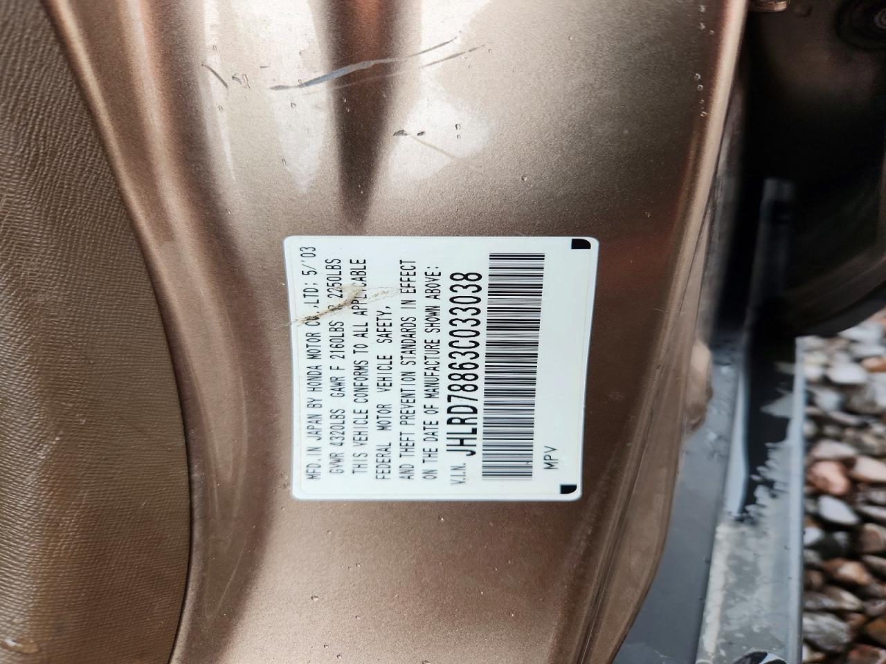 2003 HONDA CR-V