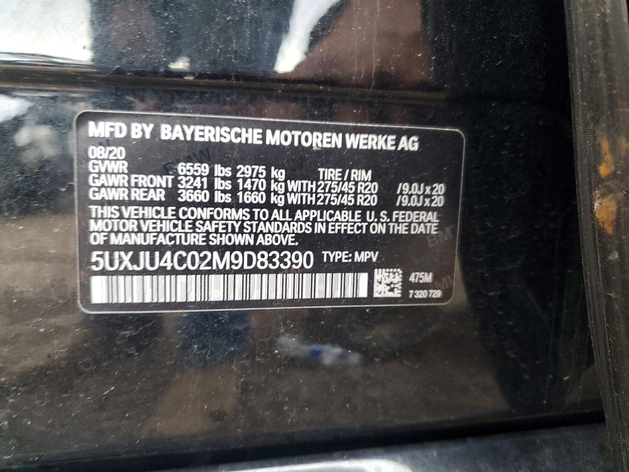 2021 BMW X5