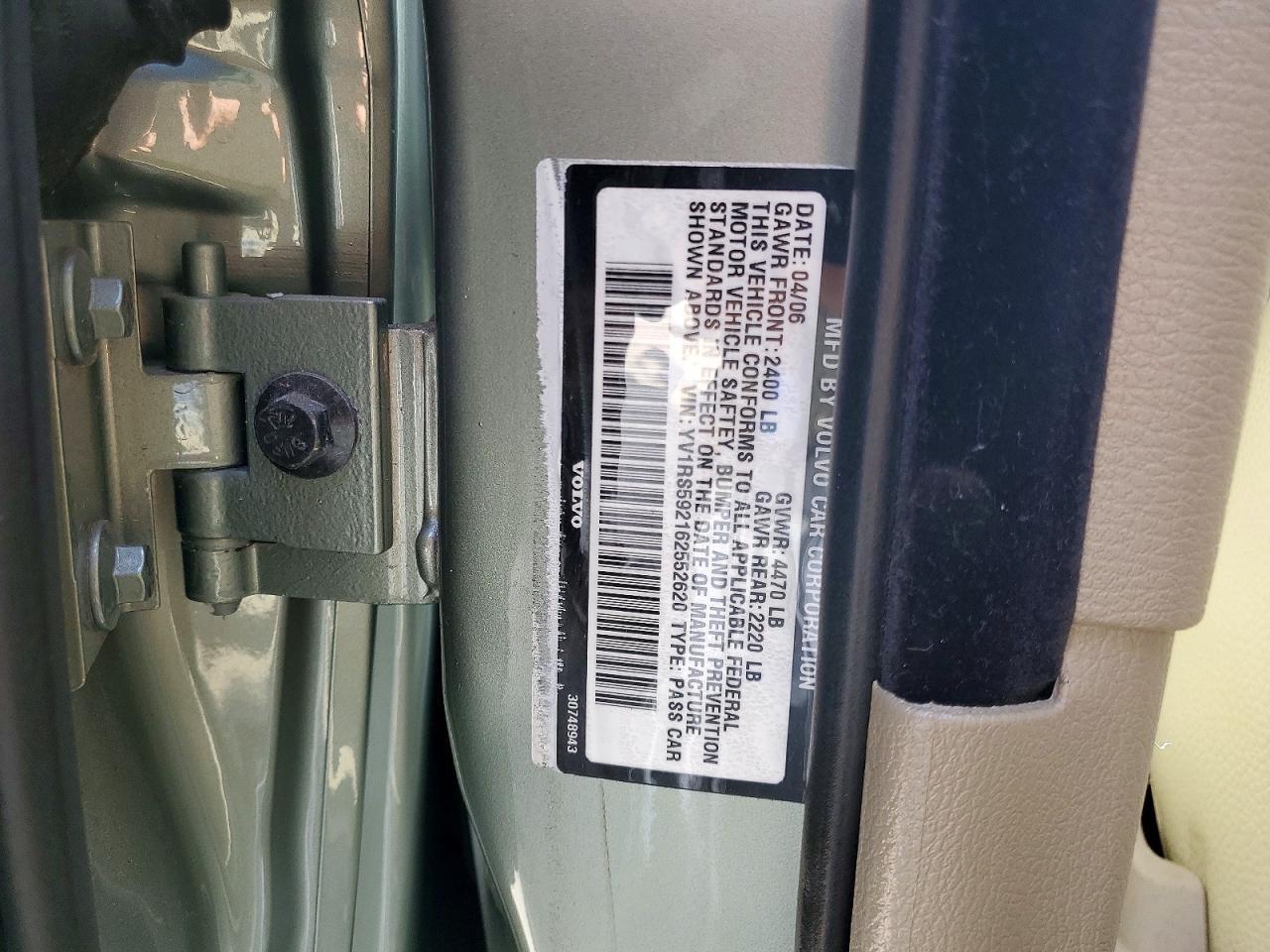 2006 VOLVO S60