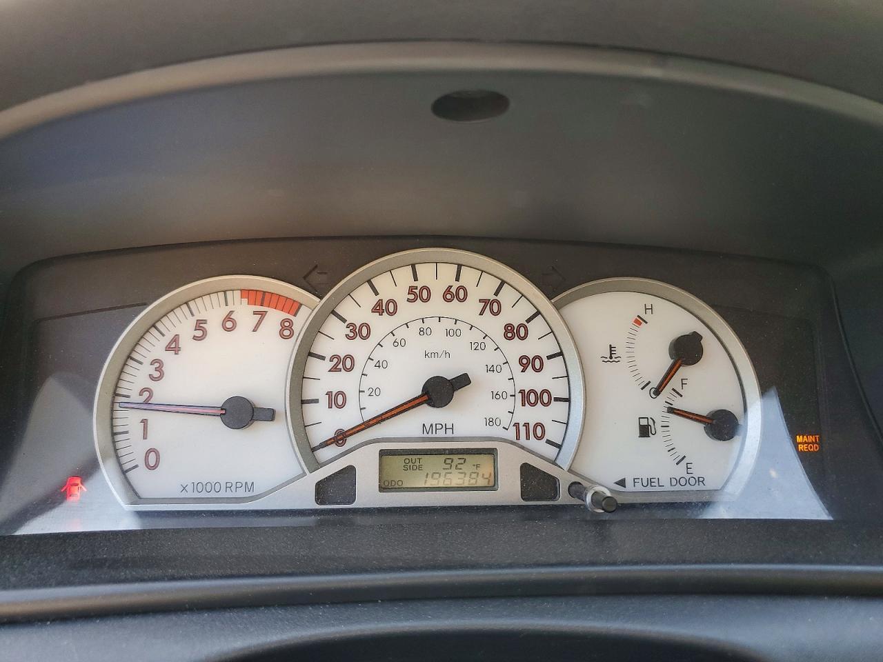 2007 TOYOTA COROLLA