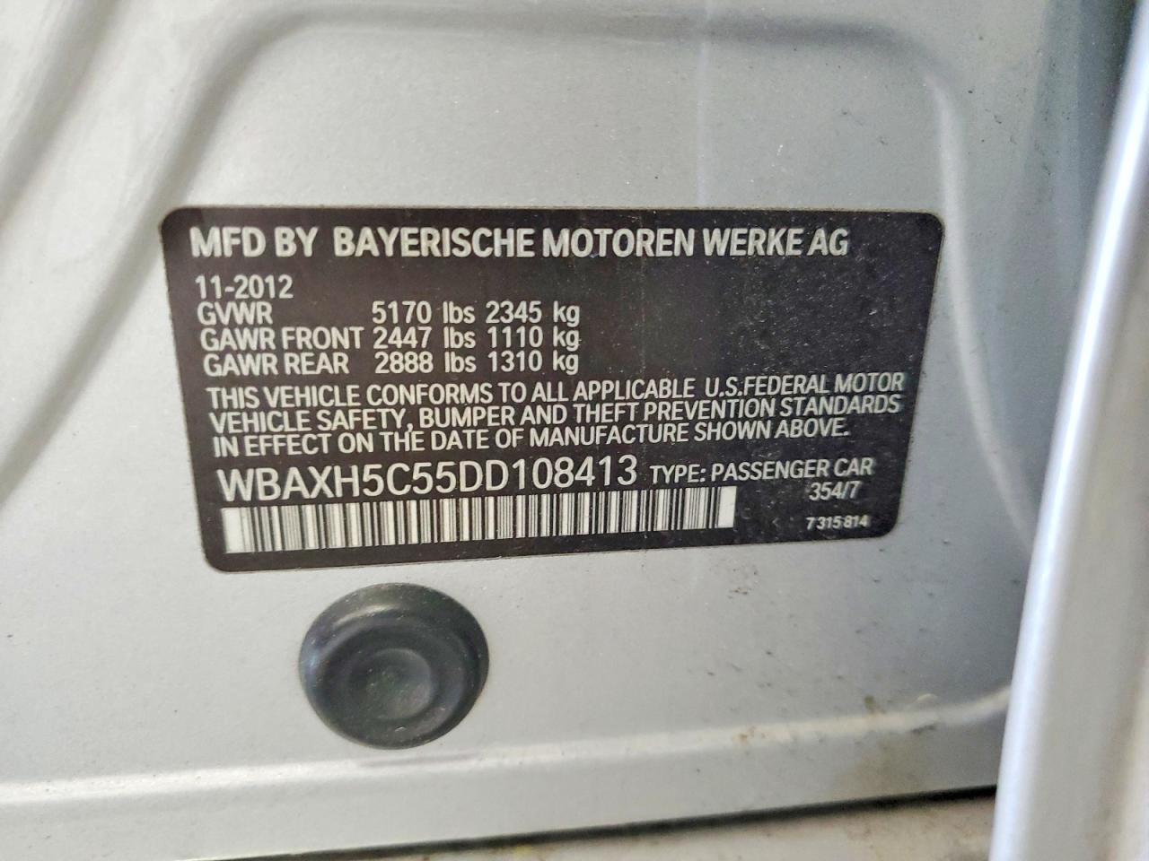 2013 BMW 5 series