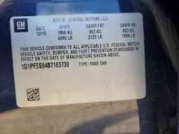 2011 CHEVROLET CRUZE