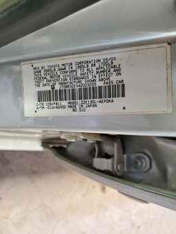 2004 TOYOTA COROLLA