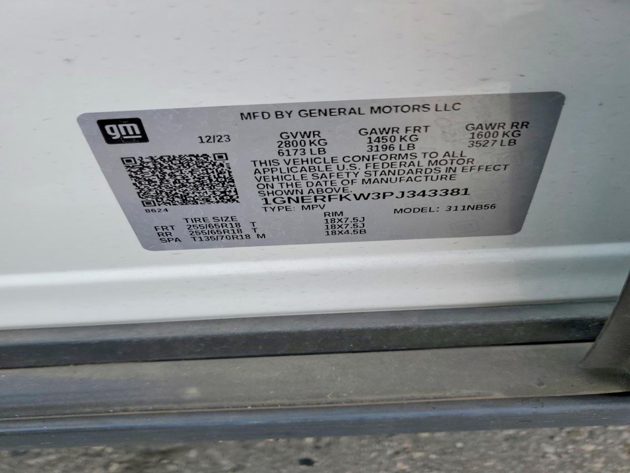 2023 CHEVROLET TRAVERSE
