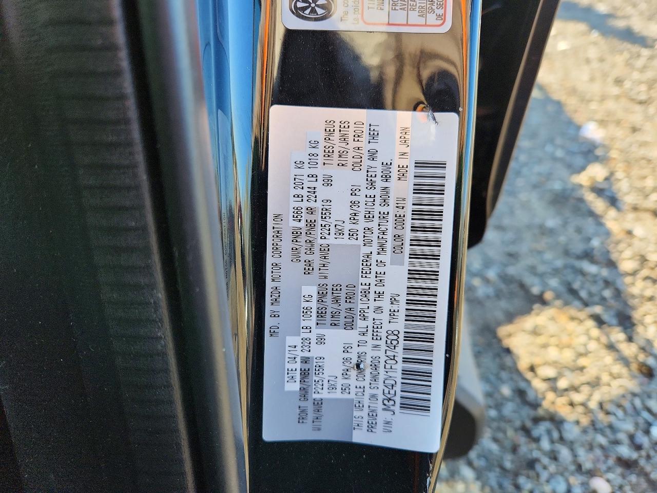 2015 MAZDA CX-5