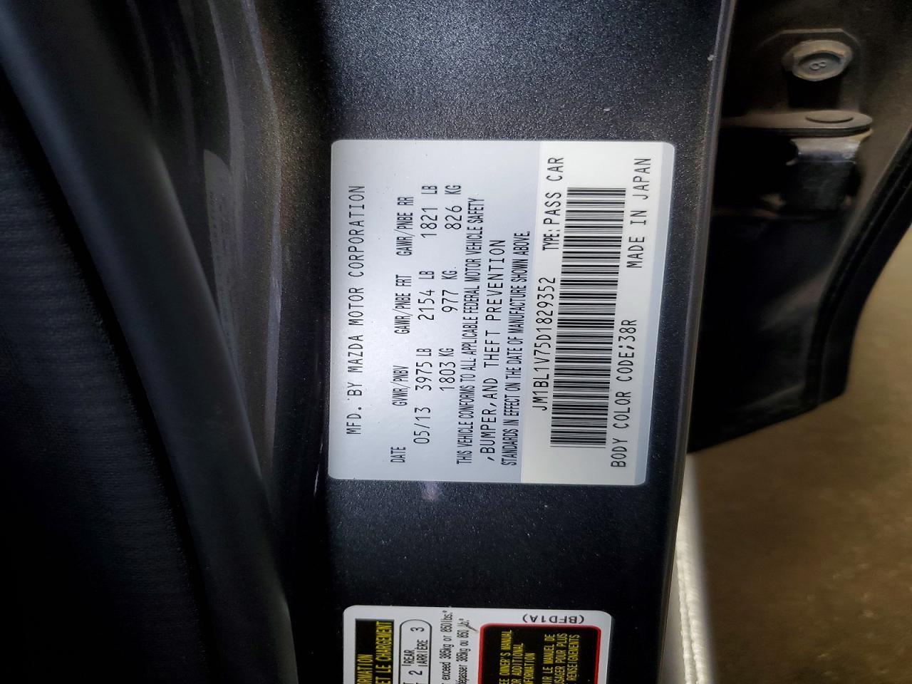 2013 MAZDA 3