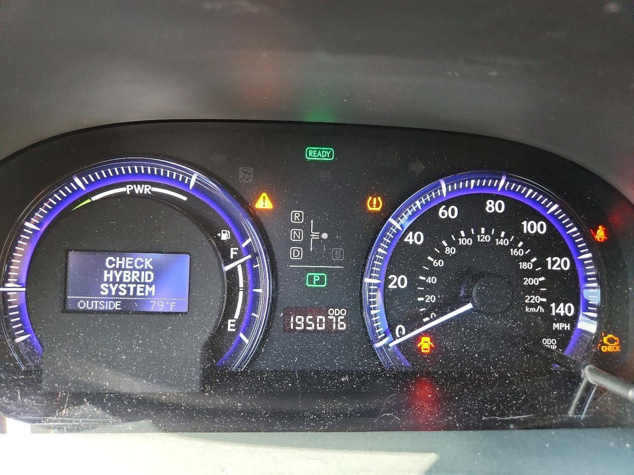 2010 LEXUS HS 250h