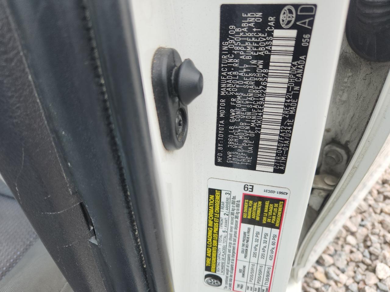 2010 TOYOTA MATRIX