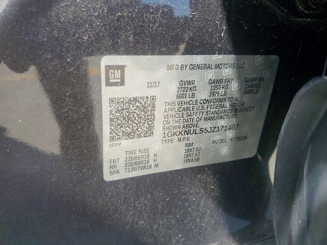 2018 GMC ACADIA