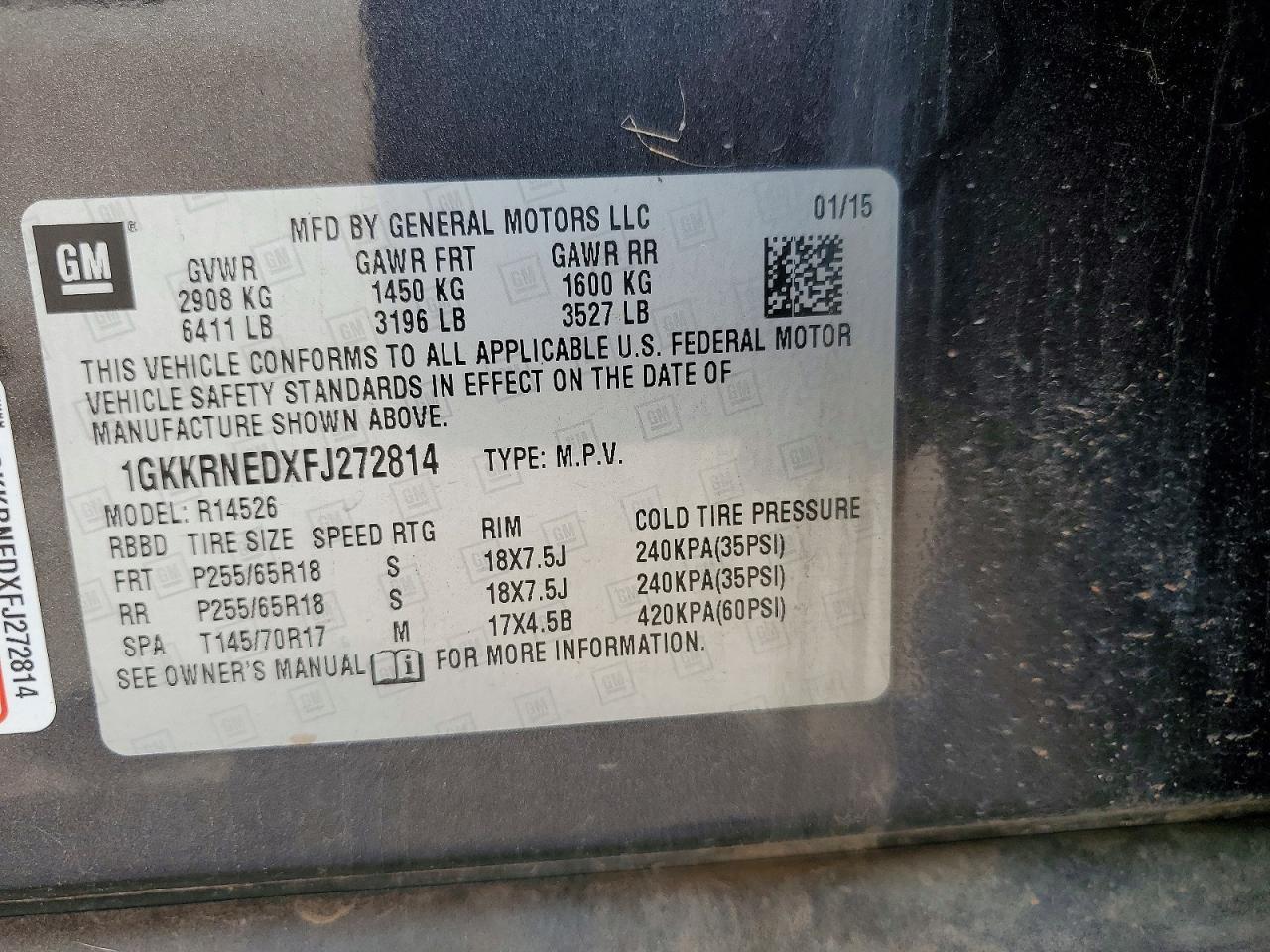 2015 GMC ACADIA