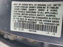 2013 HONDA CIVIC