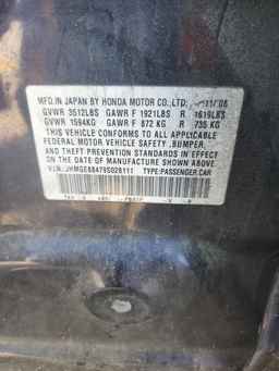 2009 HONDA FIT