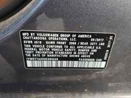 2017 VOLKSWAGEN Passat