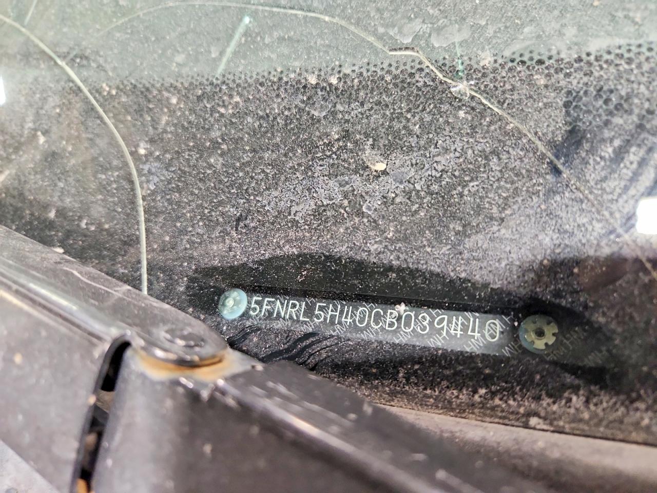 2012 HONDA ODYSSEY