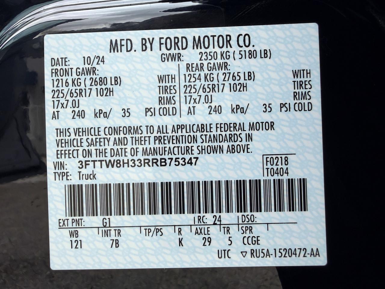 2024 FORD Maverick