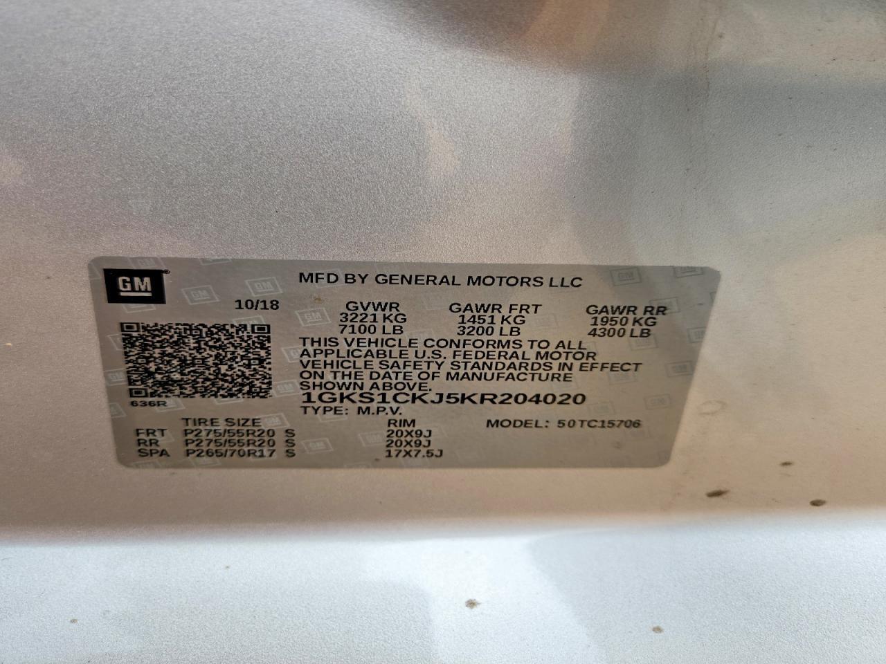 2019 GMC Yukon