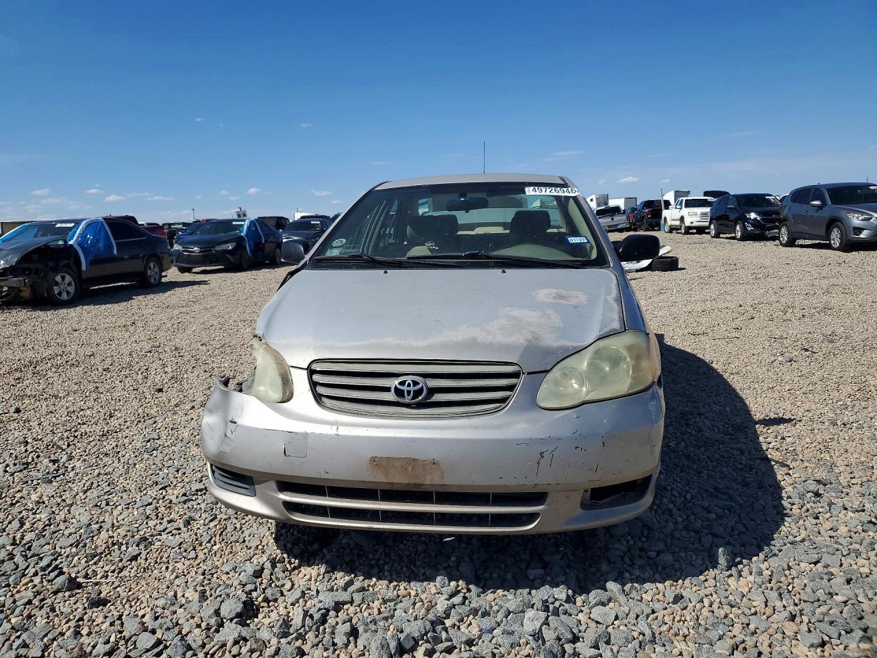 2003 TOYOTA COROLLA