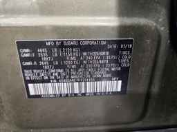 2019 SUBARU Outback