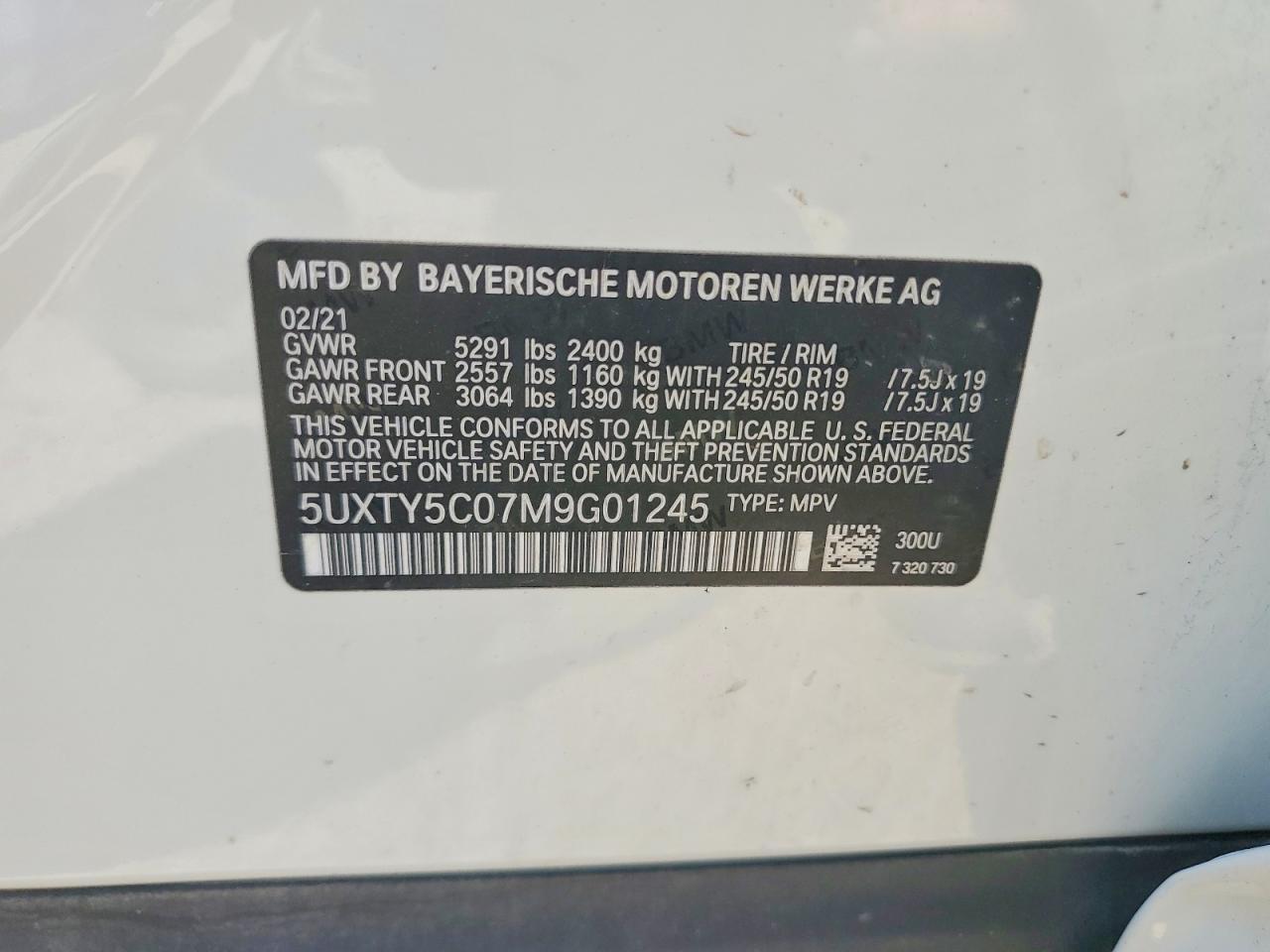 2021 BMW X3