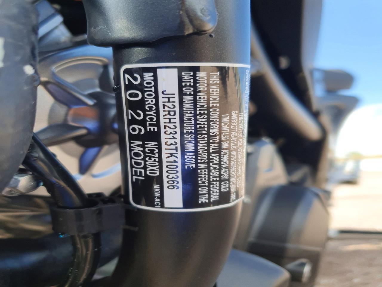 2026 HONDA NC750