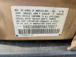 2000 HONDA ACCORD