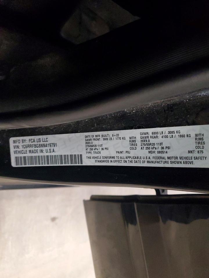 2022 RAM 1500