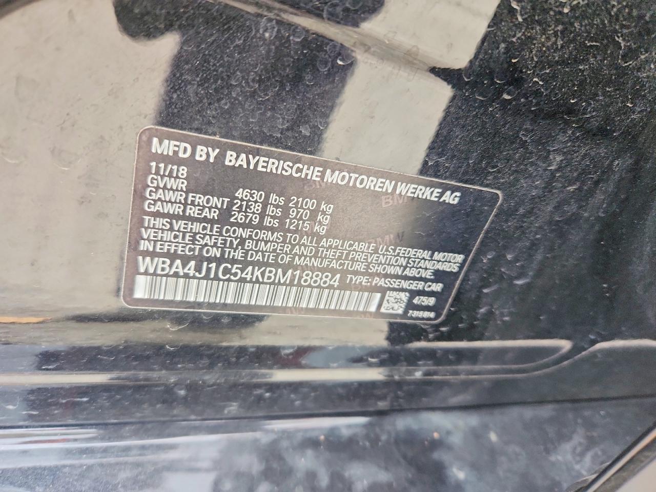 2019 BMW 4 Series