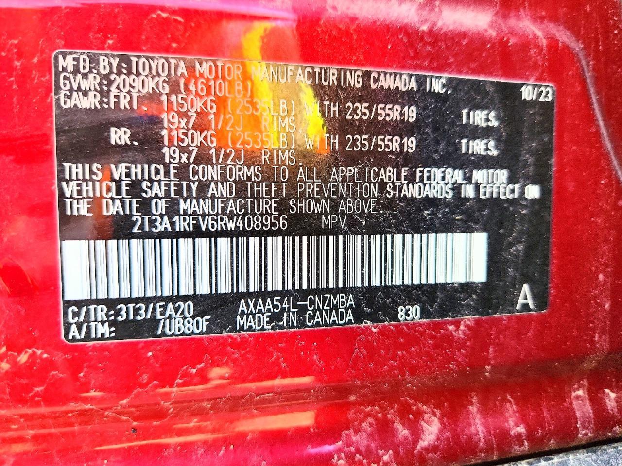 2024 TOYOTA RAV4