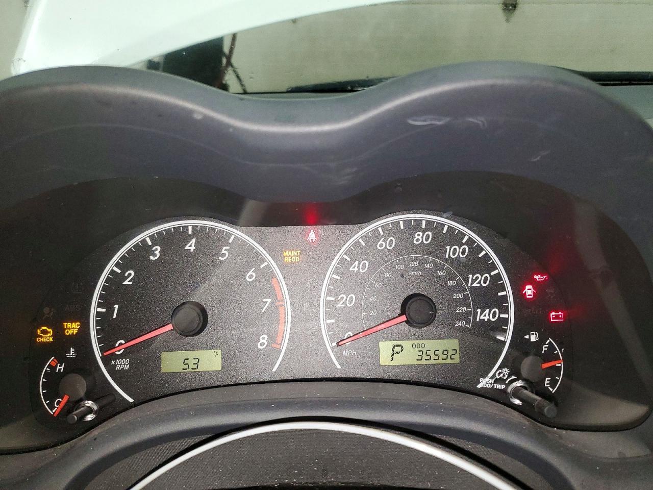 2012 TOYOTA COROLLA