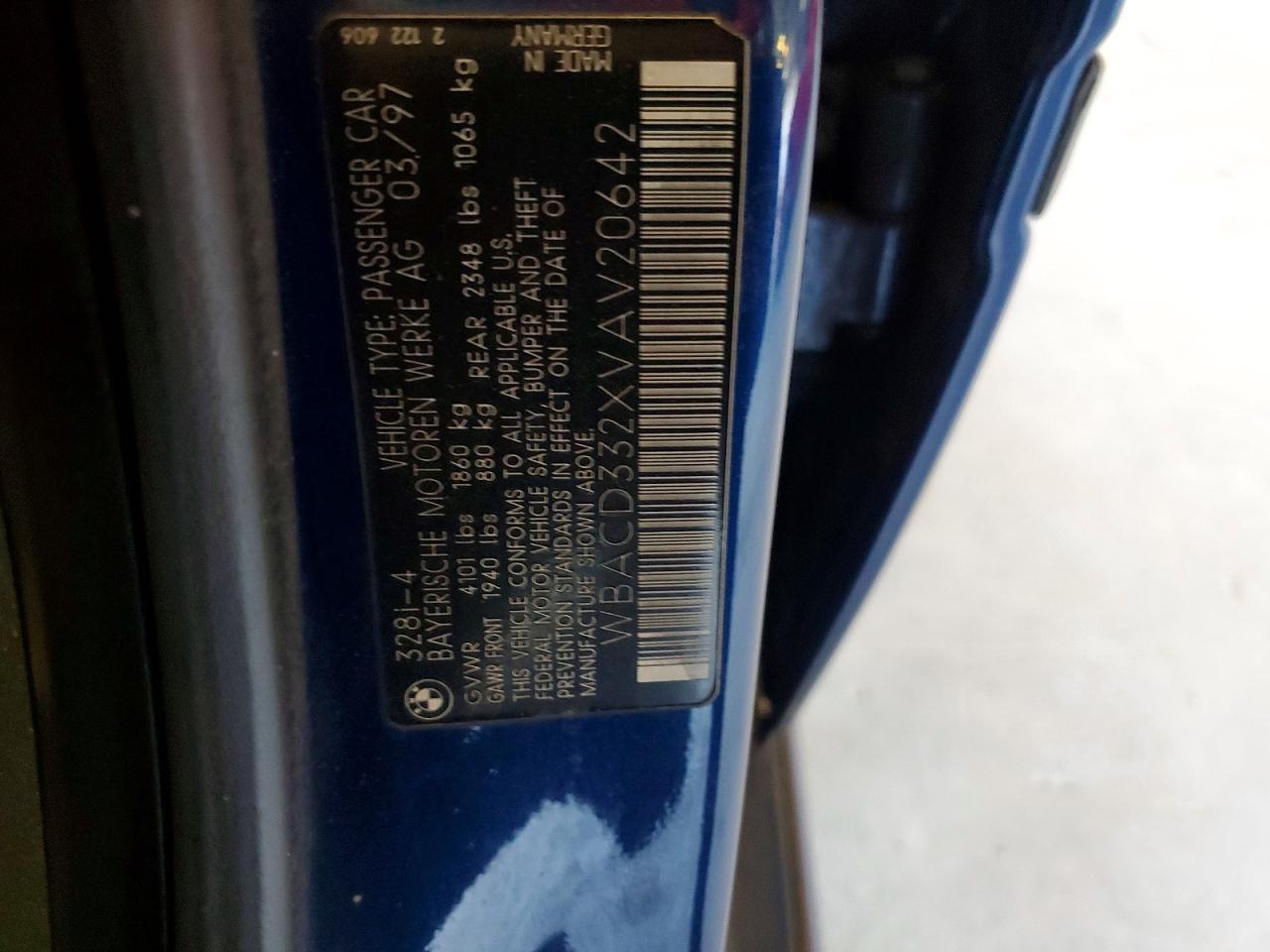 1997 BMW 3 SERIES