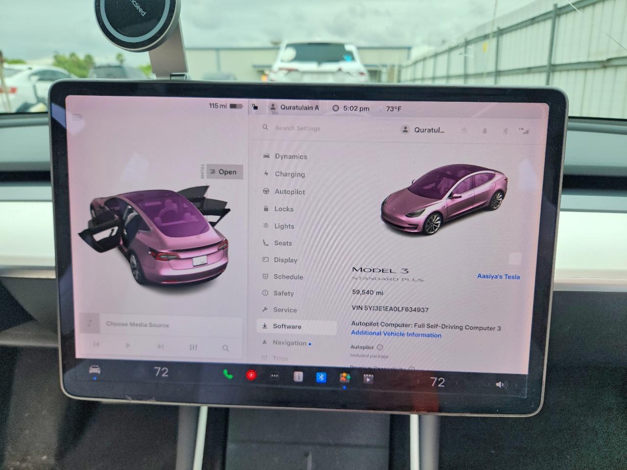 2020 TESLA MODEL 3