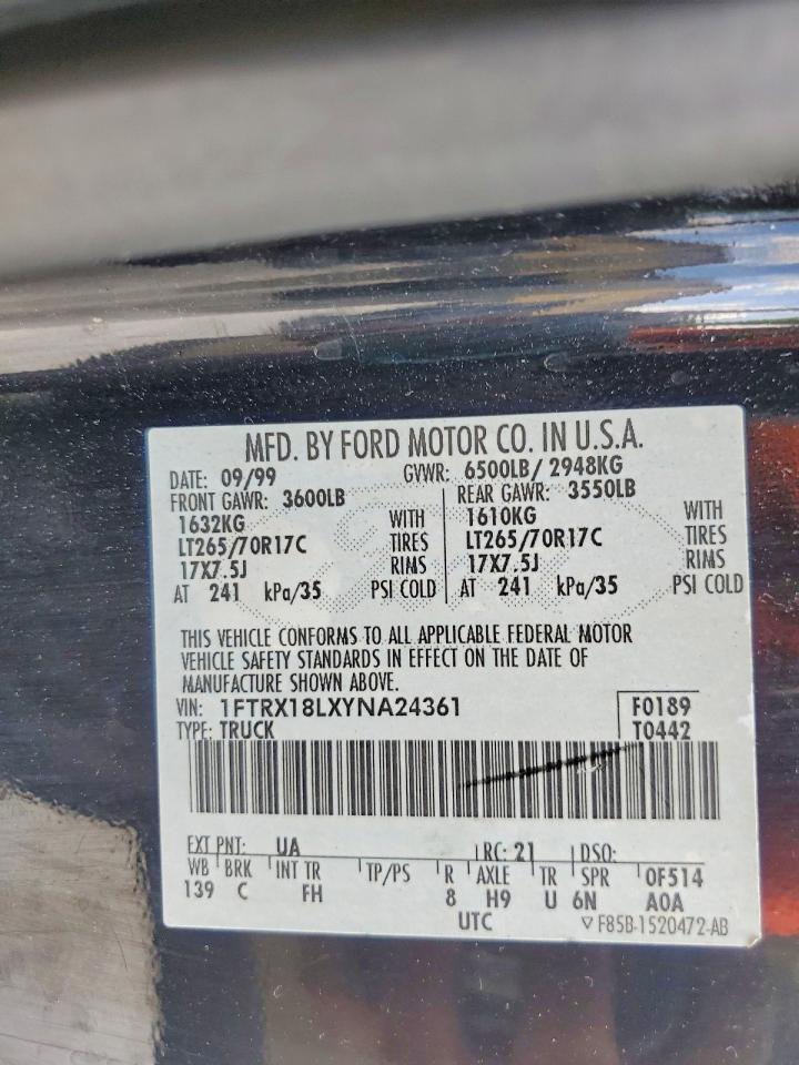2000 FORD F-150 Lightning
