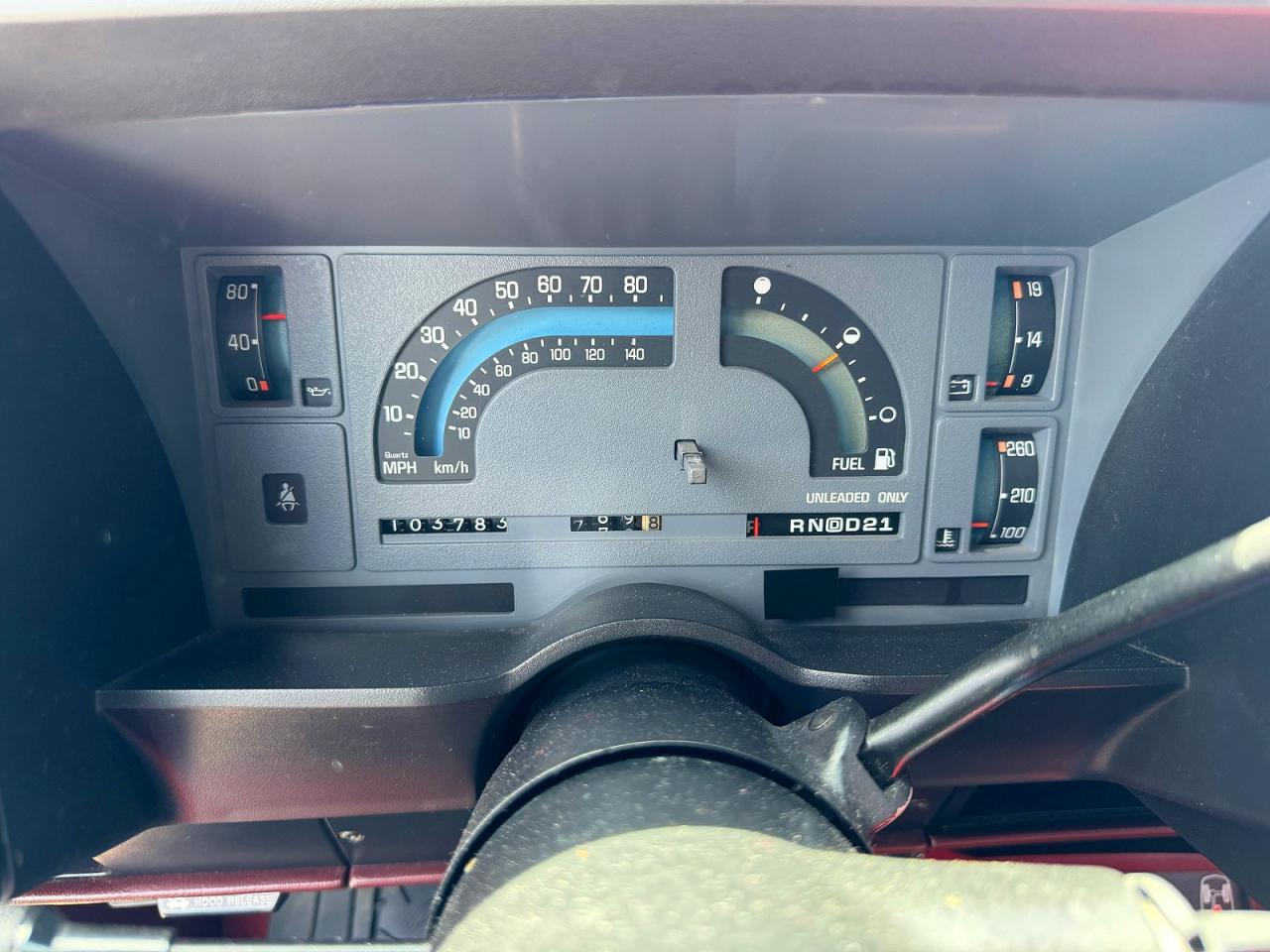 1991 CHEVROLET BLAZER