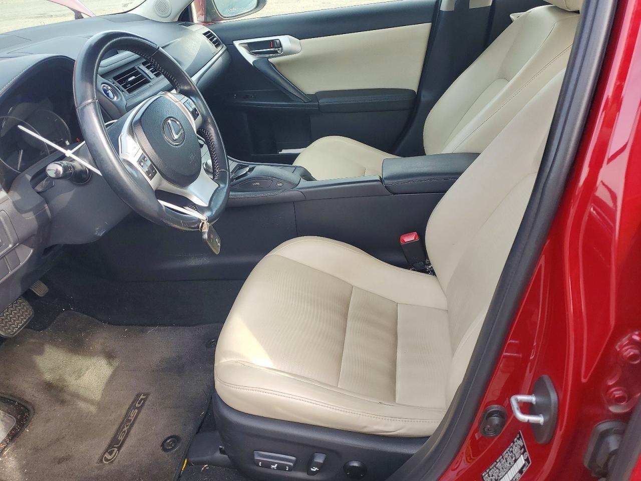 2012 LEXUS CT 200