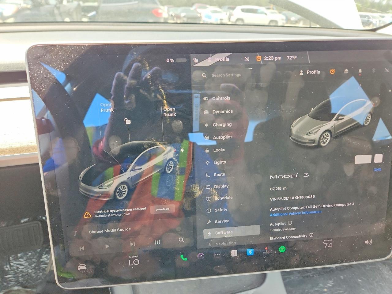 2022 TESLA MODEL 3