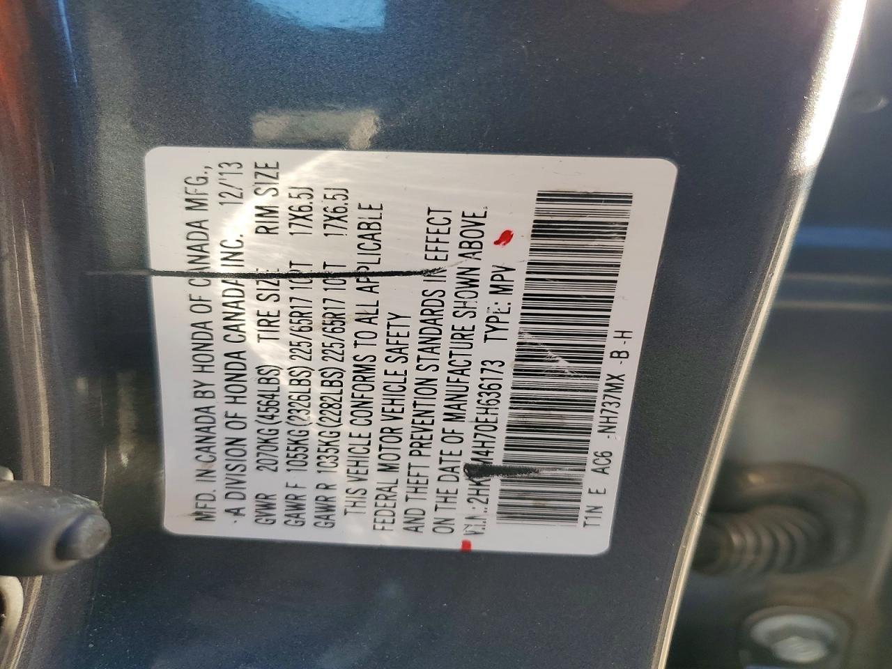 2014 HONDA CR-V