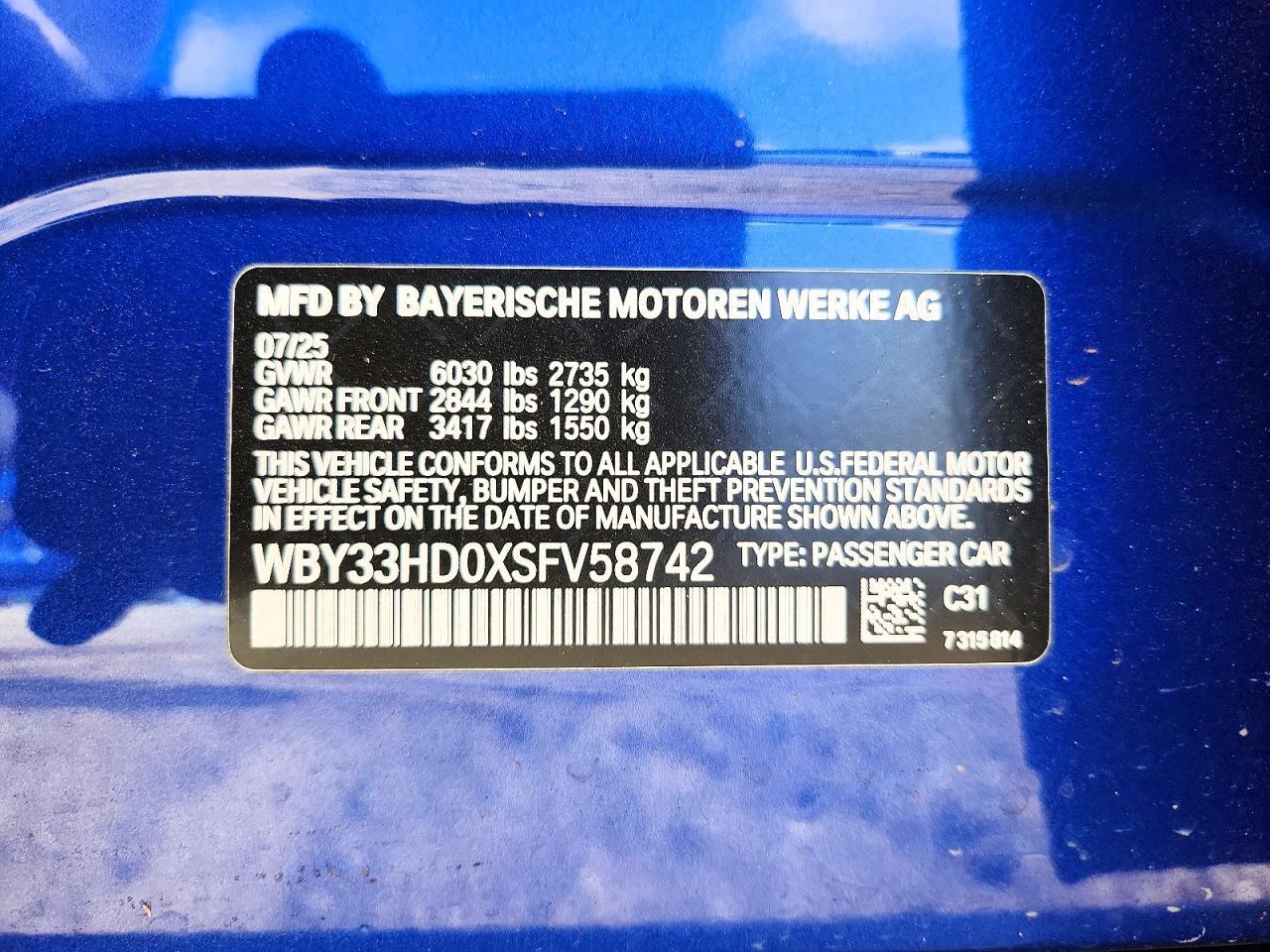 2025 BMW i4