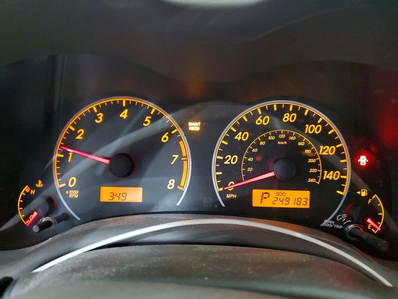 2010 TOYOTA COROLLA