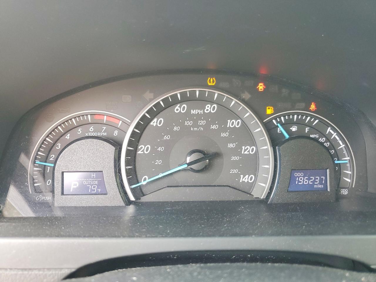 2012 TOYOTA CAMRY