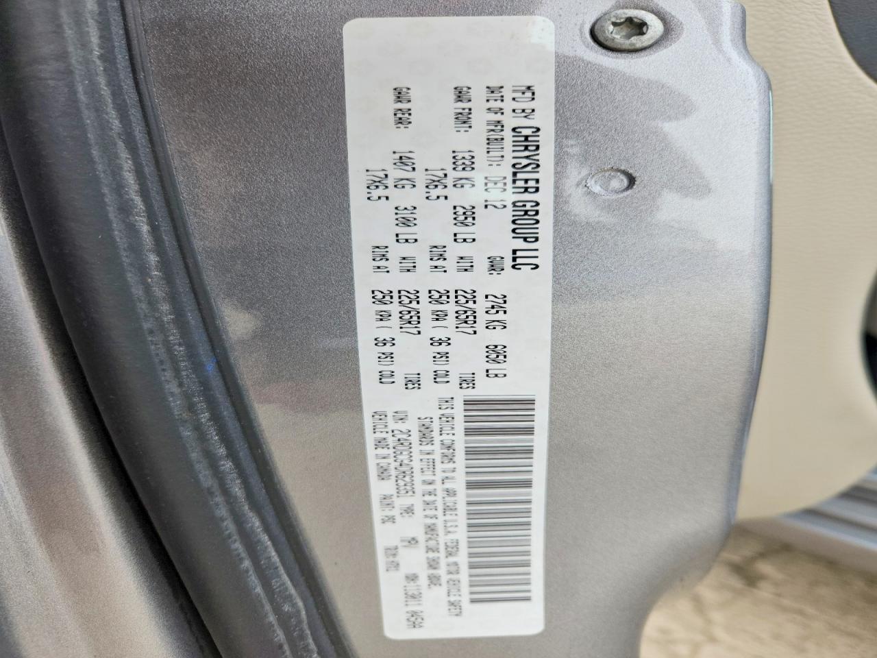 2013 DODGE GRAND CARAVAN