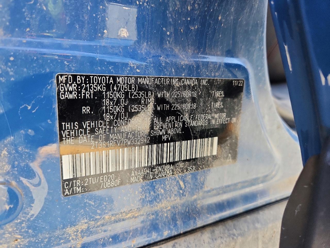 2023 TOYOTA RAV4