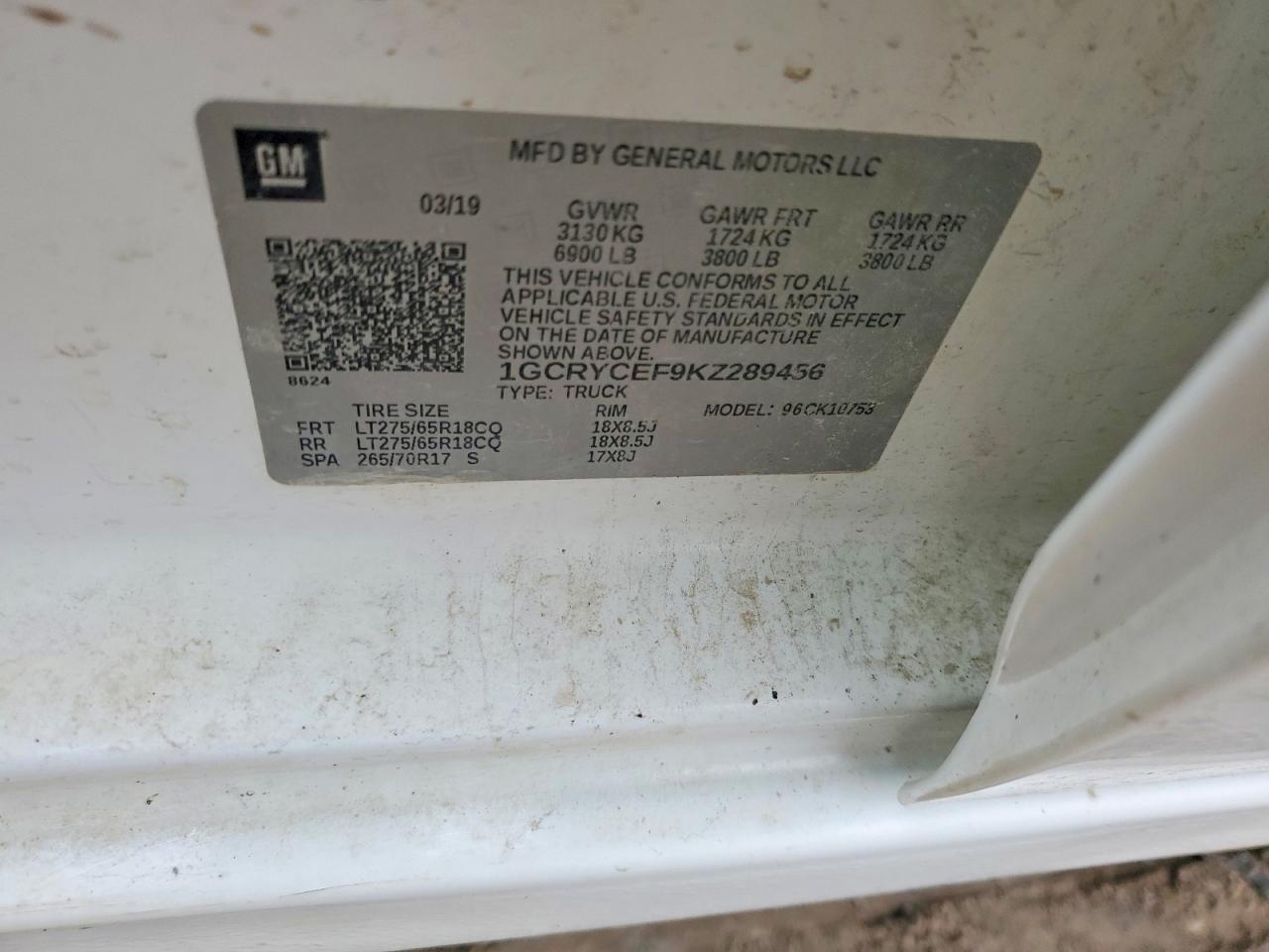 2019 CHEVROLET Silverado
