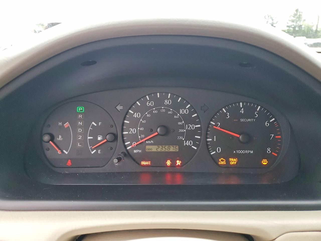 2001 TOYOTA CAMRY