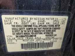 2012 NISSAN SENTRA