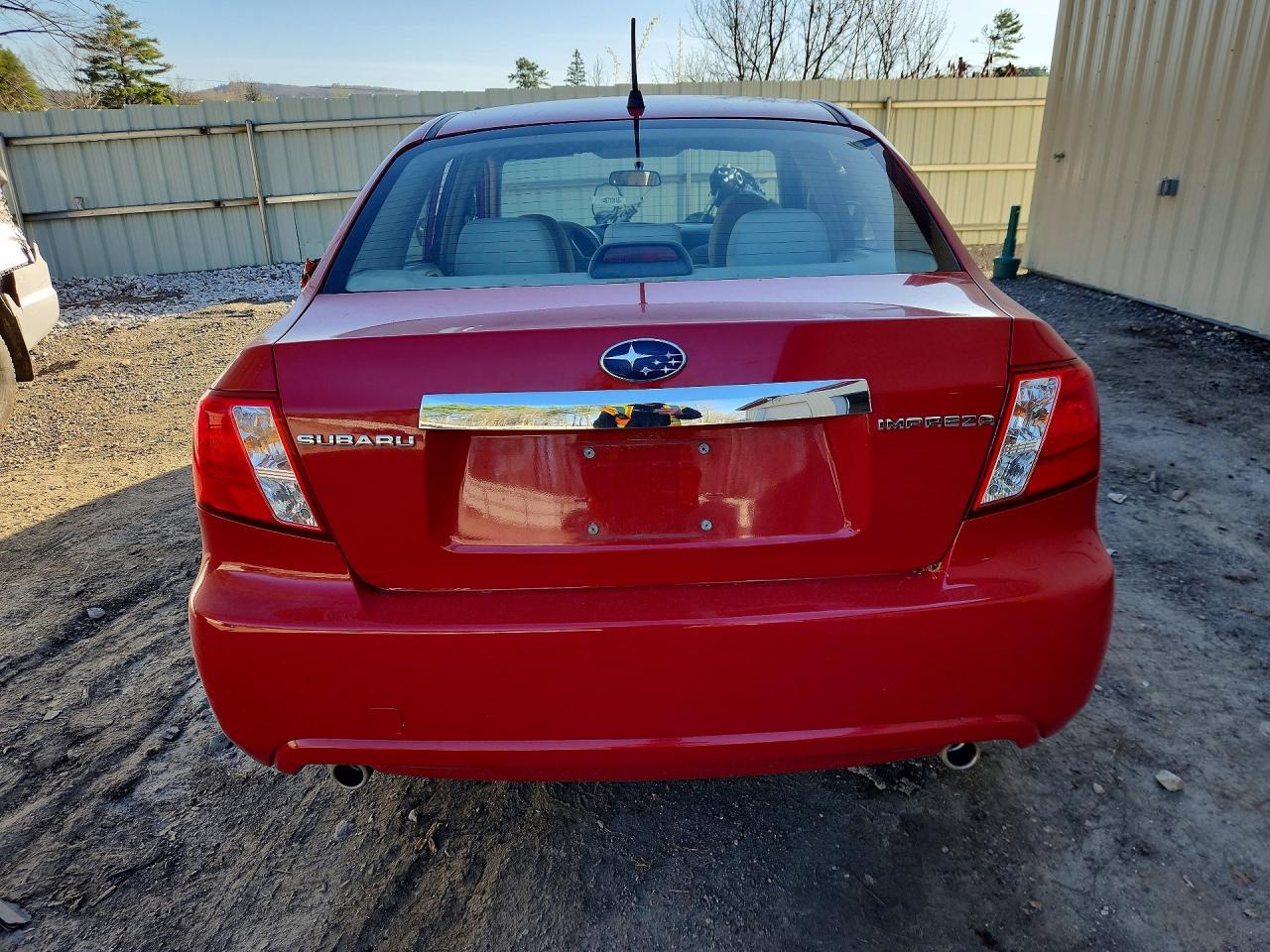 2008 SUBARU IMPREZA