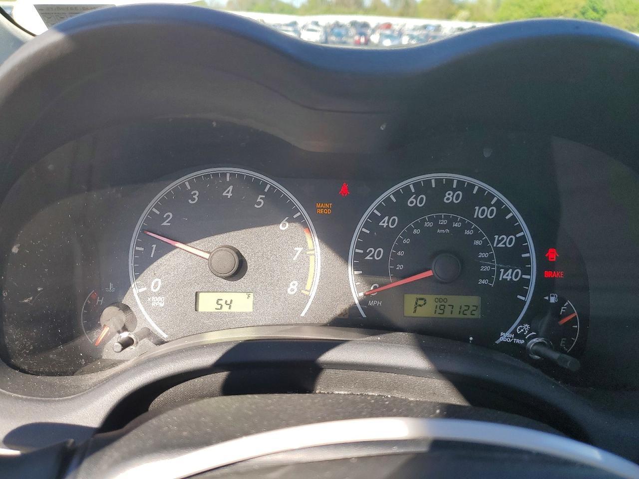 2011 TOYOTA COROLLA