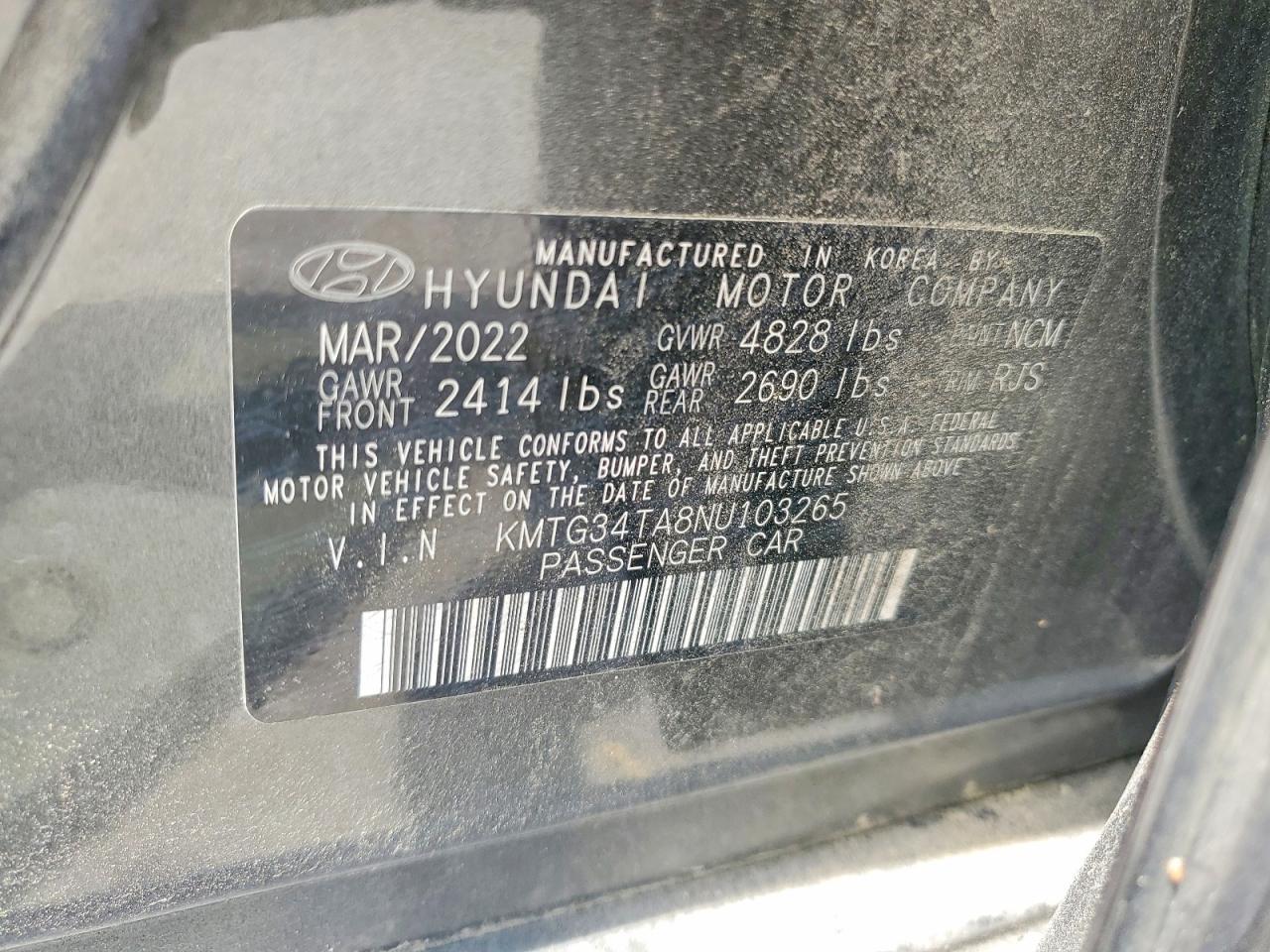 2022 GENESIS G70