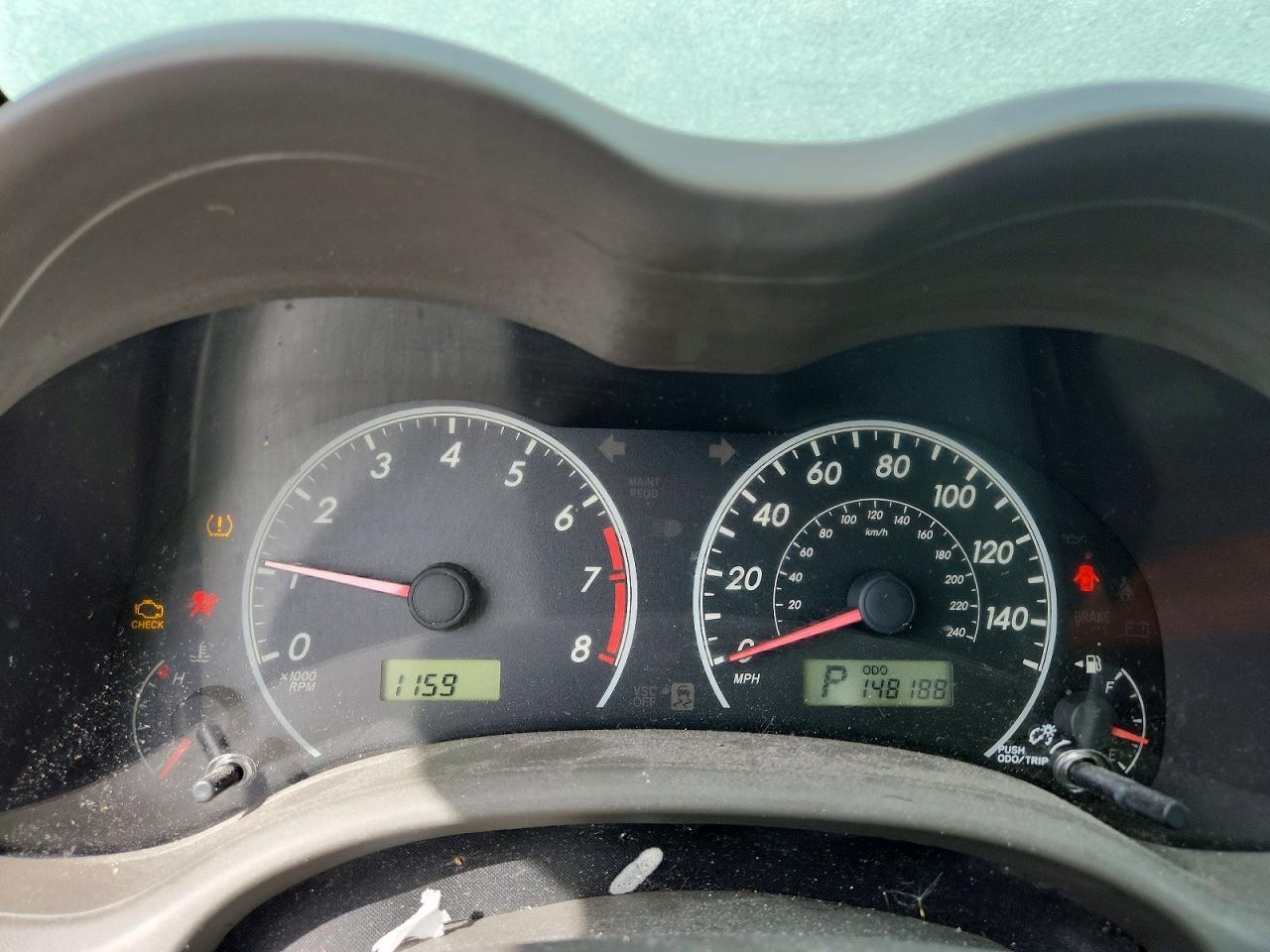 2009 TOYOTA COROLLA