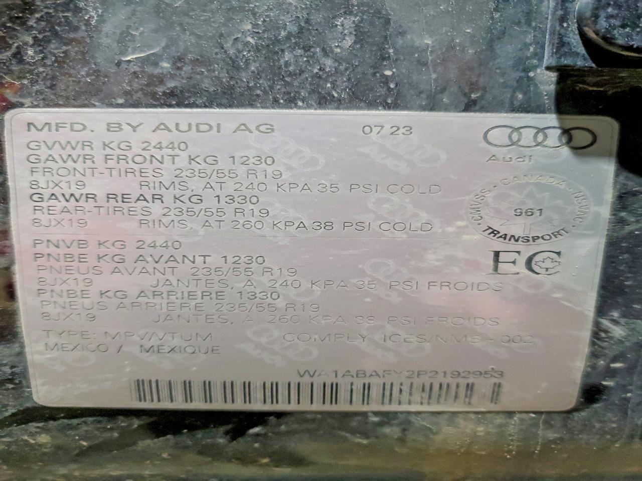 2023 AUDI Q5