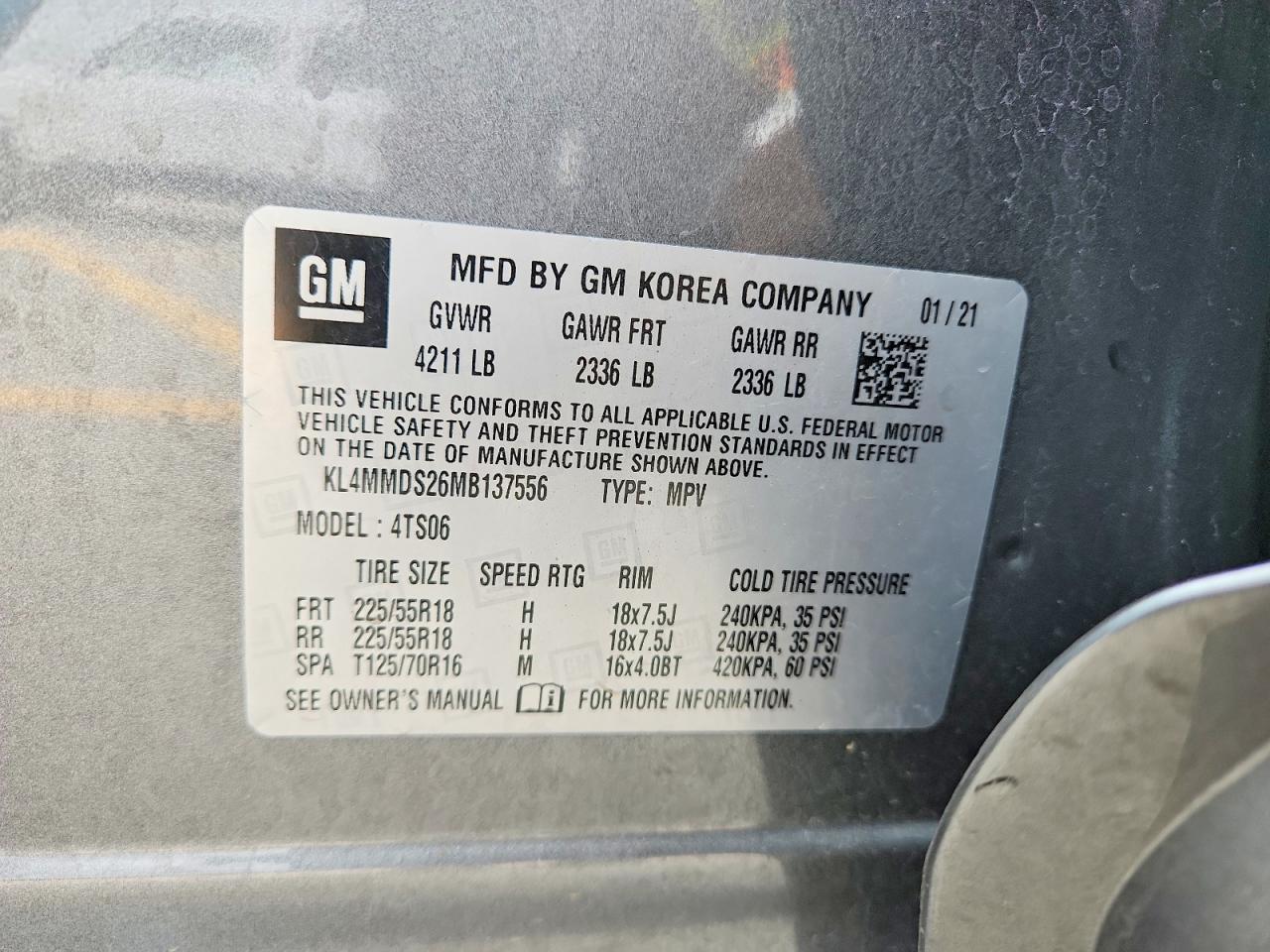 2021 BUICK Encore GX